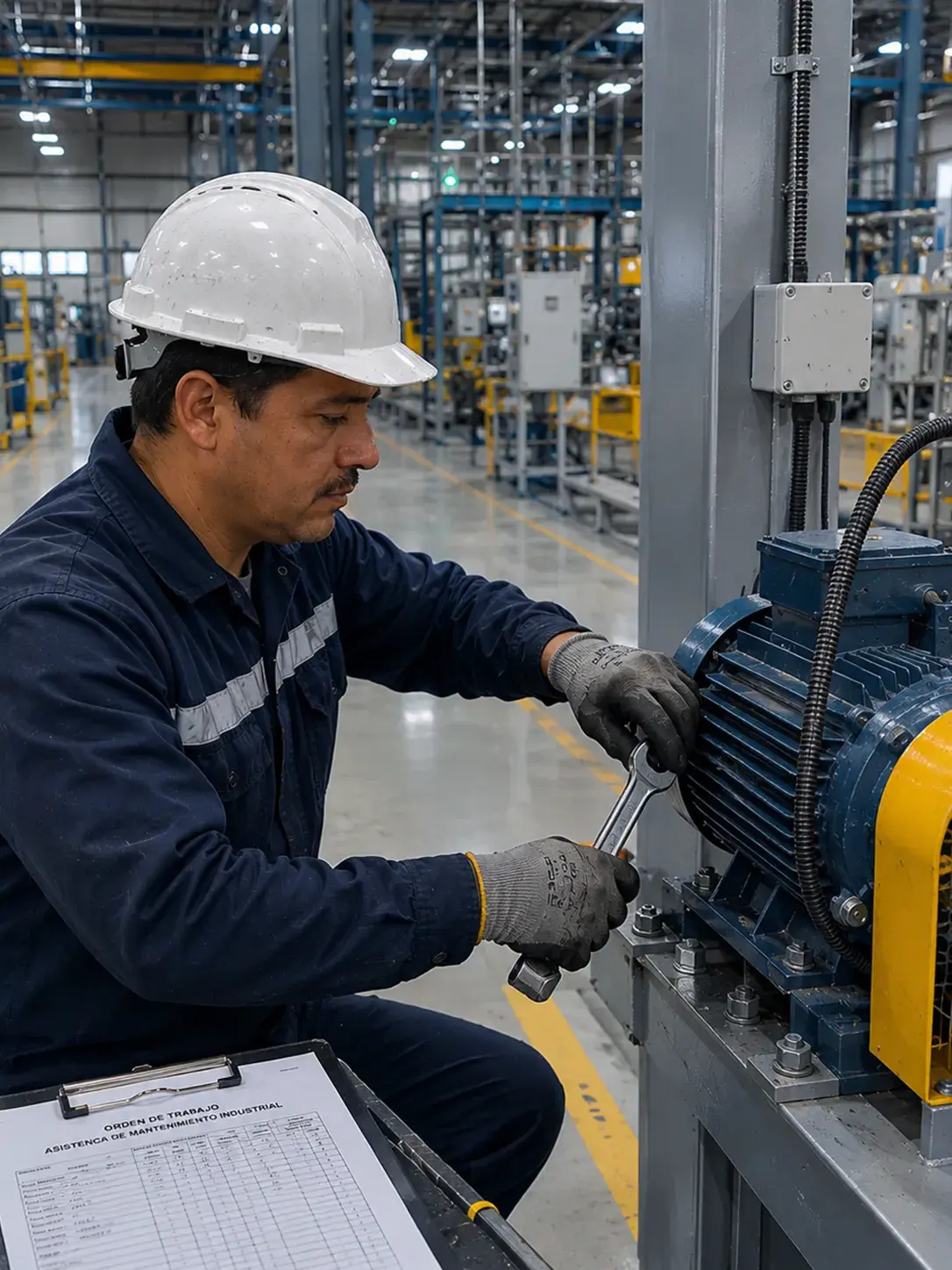 Especialista en Asistencia de Mantenimiento Industrial